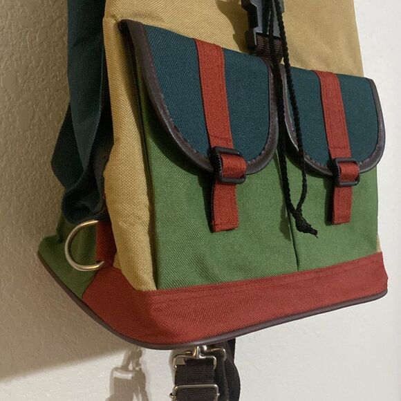 Unissx Water Repellent Multi Color Backpack 11” x 14” x 6” approximately main image 14